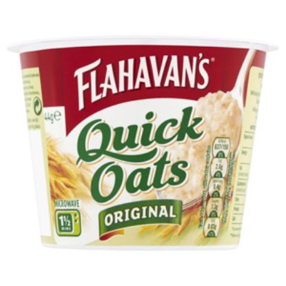 Picture of Flahavan Microwave Quick Oats 44g x12